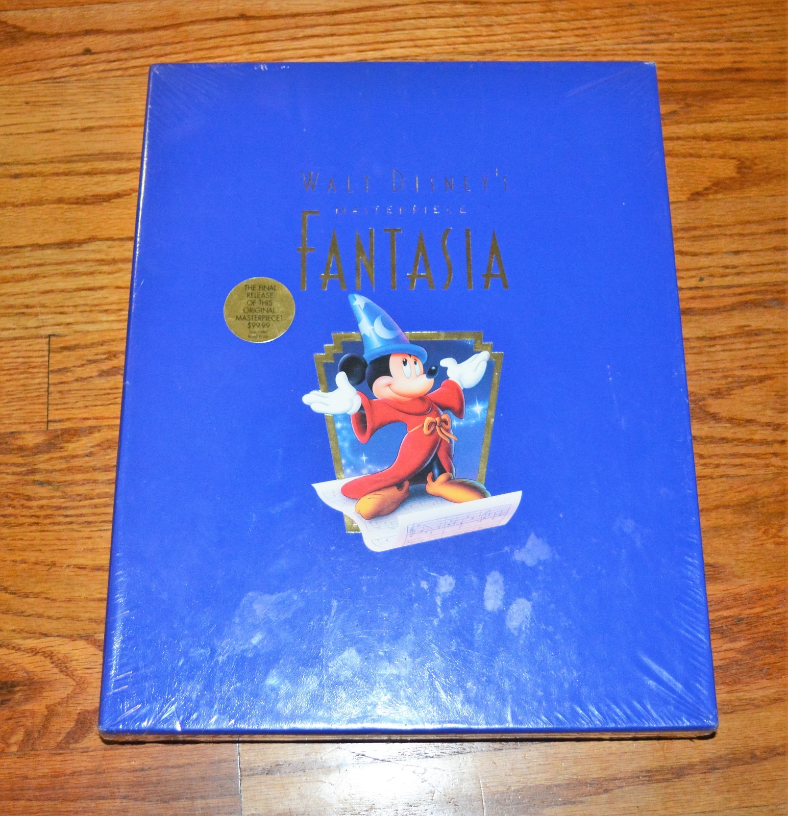 Walt Disney FILM FESTIVAL '91 盾 【非売品】 1991 Walt Disney Fantasia Limited Commemorative VHS Edition