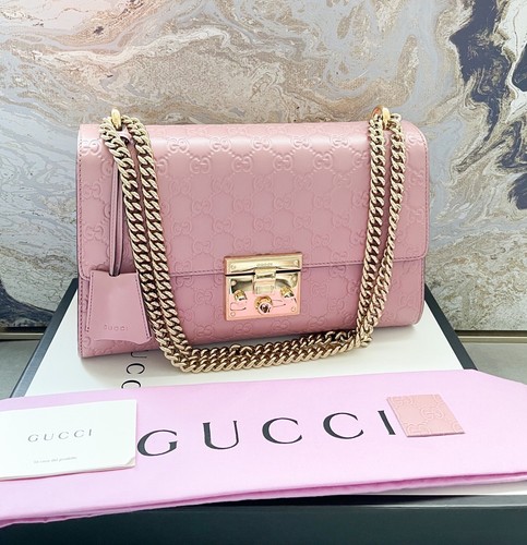 ショルダーバッグ・ポシェット GUCCI SHOULDER BAG (698643UXXAG 6944) Gucci Black Pebbled Leather Soho Chain Shoulder Bag