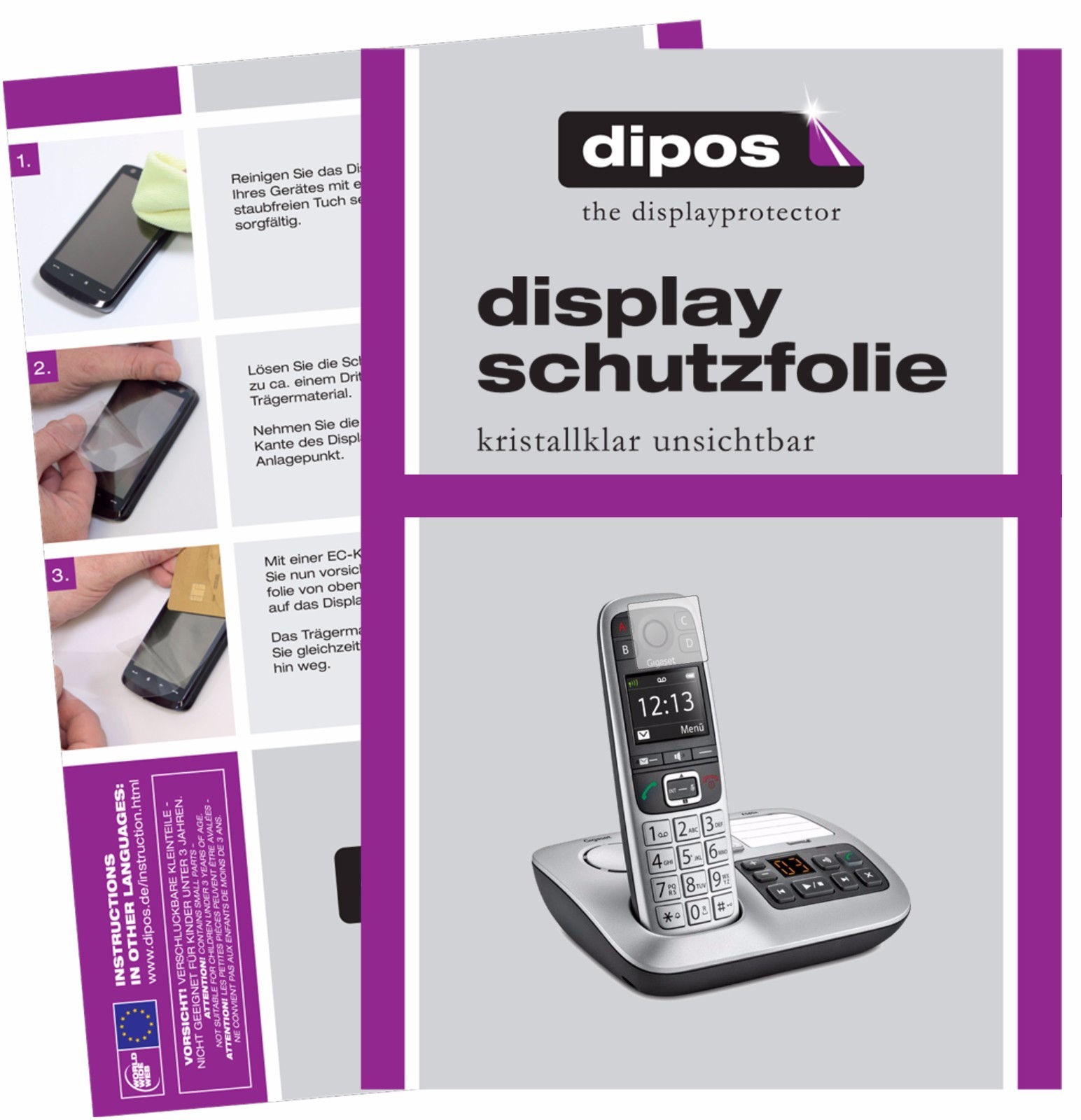 Dipos 6x Matte Schutzfolie Für Panasonic Lumix LX100 – Kratzfester Displayschutz, Antireflex