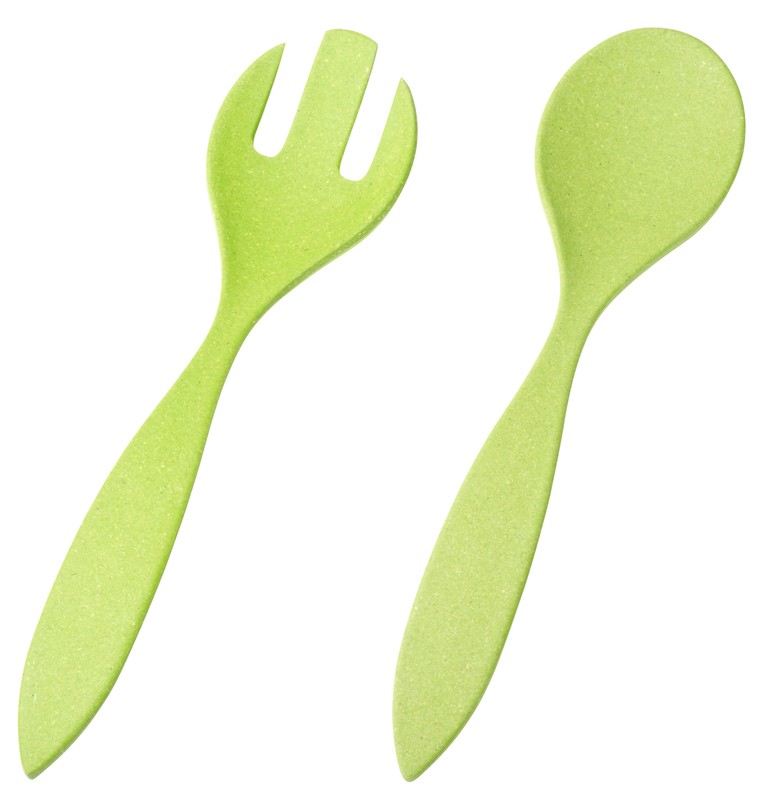 Magu Salatbesteck Natur-Design  30cm