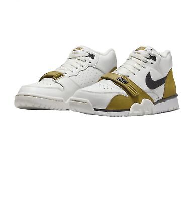 Men Nike Air Trainer 1 ESS Shoes White/Bronzine/Summit White/Black FQ8225-100