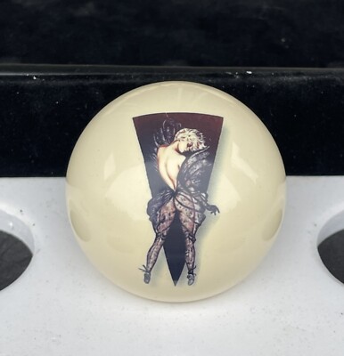 Pool/Billiards Custom Cue Ball NEW Vintage Pinup Girl Rare