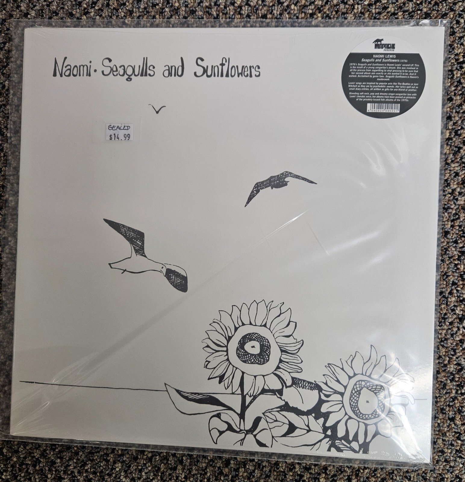 西LP Naomi Lewis Seagulls And Sunflowers MAPA0018LP Mapache Records 未開封 /00260 s-l400.jpg