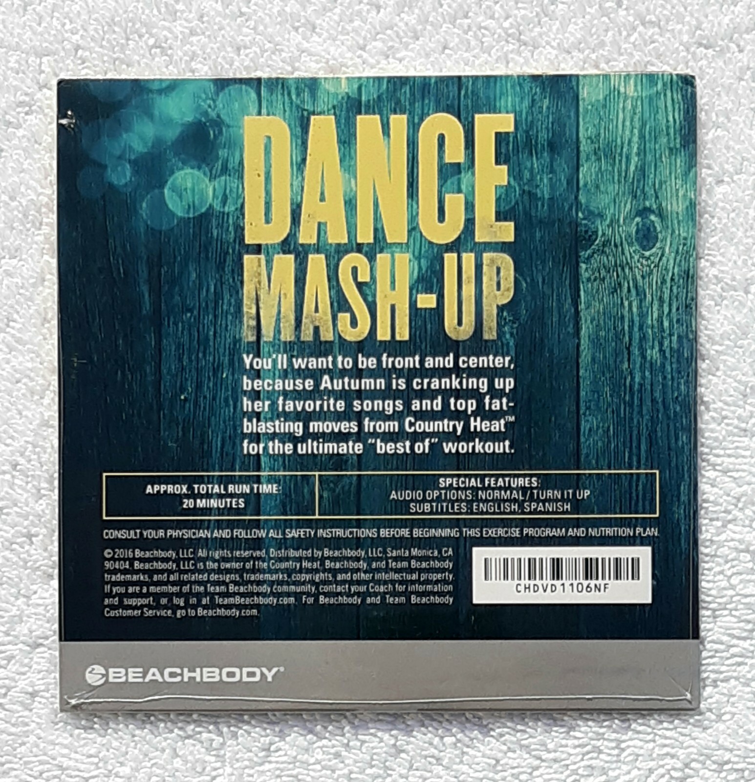 Country Heat Dance Mash-Up (DVD, 2016) Autumn Calabrese Beachbody Dance Workout