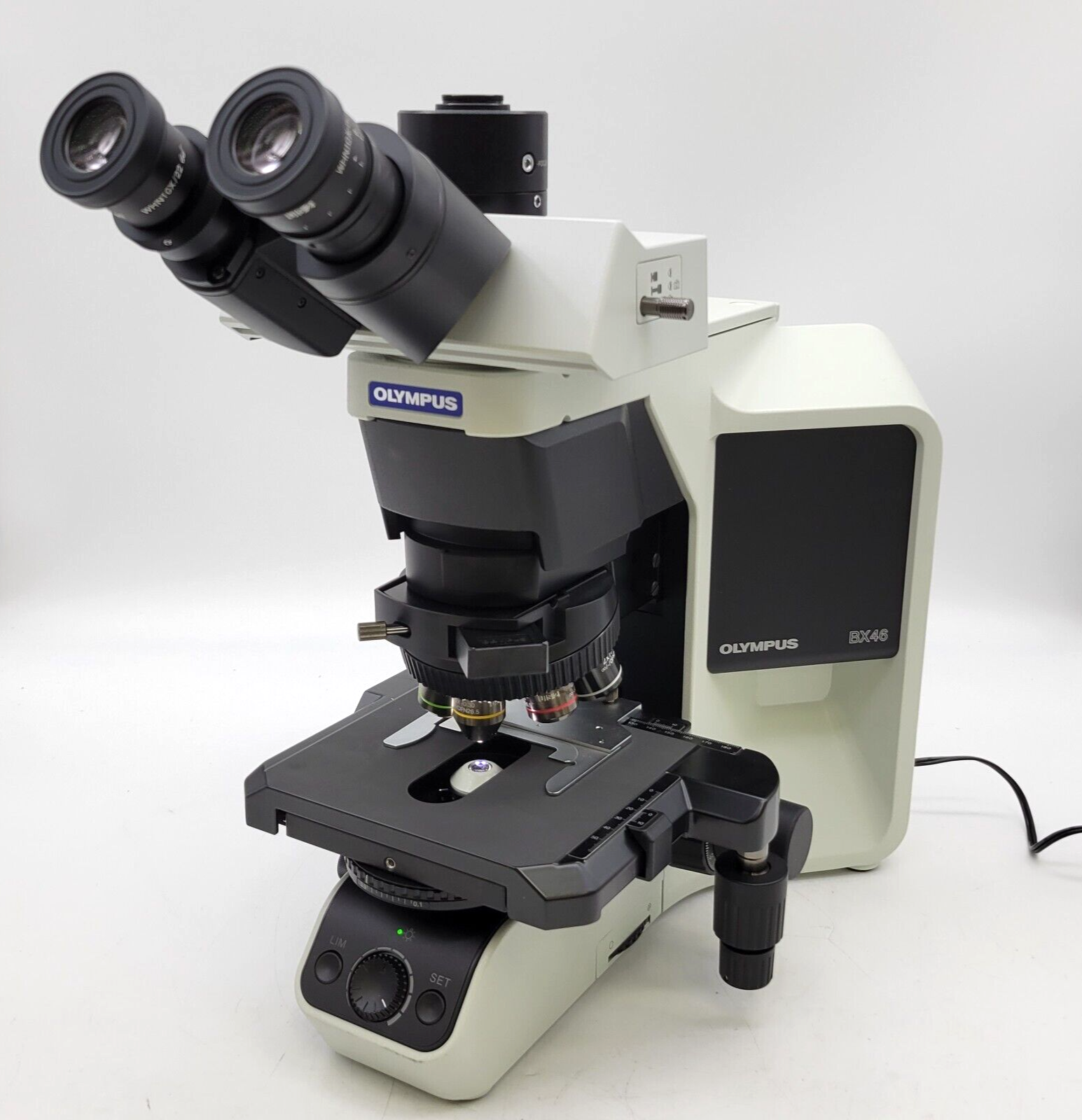 Olympus Microscope BX46 LED with Apo 2x, Fluorite Objectives