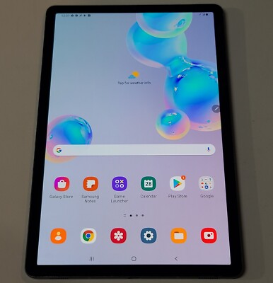 Samsung Galaxy Tab S6 SM-T867 128GB, Wi-Fi+4G, 10.5'',Unlock,Gray  :IA313