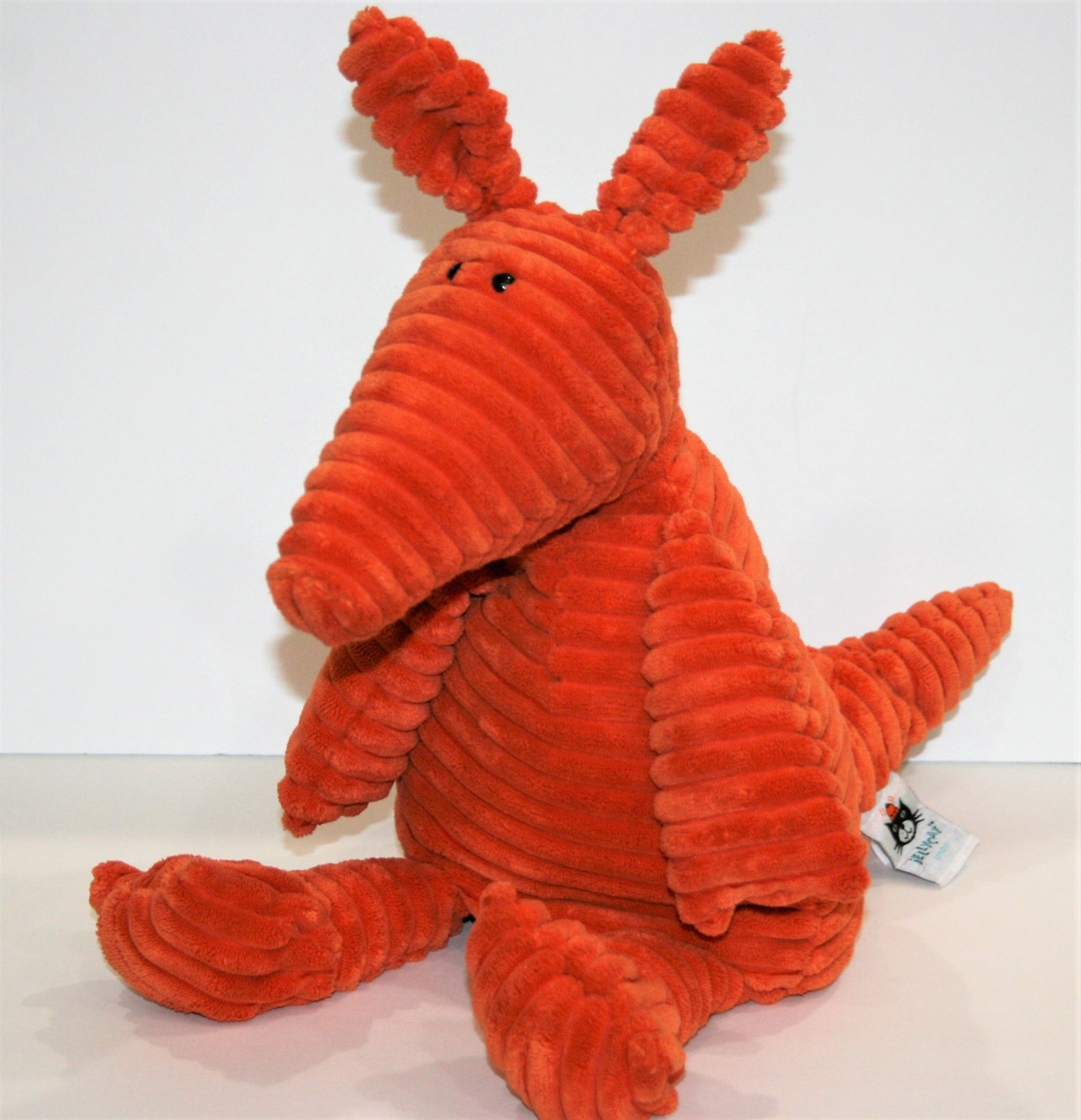 Jellycat Cordy Roy Kangaroo  Corduroy Orange Stuffed Animal Plush 18