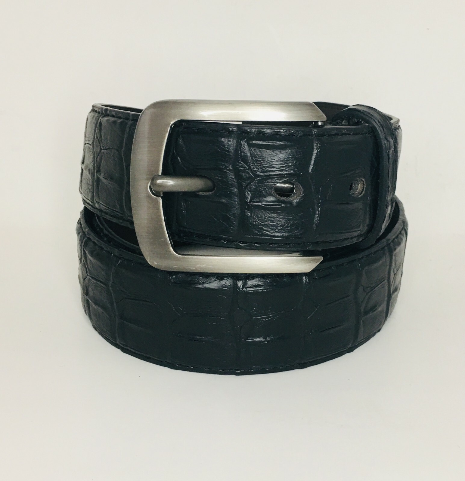 faux alligator belt