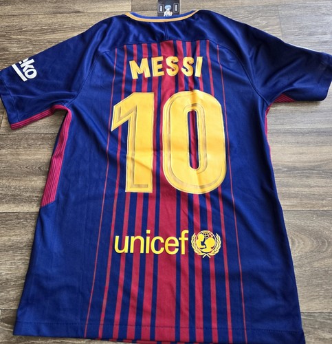 【値下げ】Nike FC Barcelona Messi 10 ユニフォーム M Nike FC Barcelona Messi #10 Soccer Jersey M UEFA Super Cup