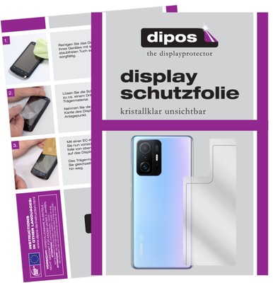 Dipos Schutzfolien-Set Für Sony Xperia M5 – 6 Stück (3x Display, 3x Rückseite), Kristallklar, Kratzfest, Blasenfrei