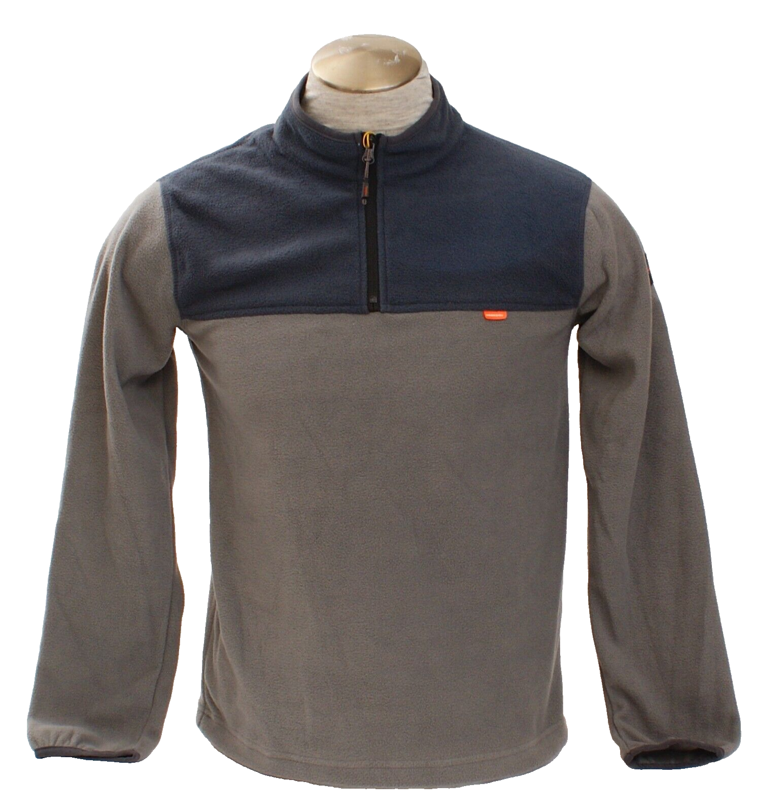 MARK&LONA BTL Mock Neck fleece |グレー XS MARK&LONA BTL Mock