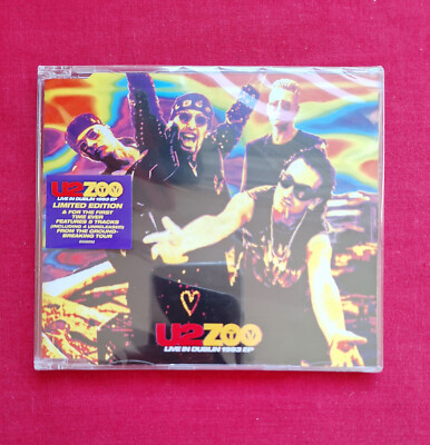 NEW U2 Zoo TV Live In Dublin 1993 EP, Limited Edition 5 track CD, Universal 2024