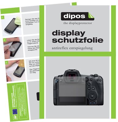Dipos Displayschutzfolie Für Canon EOS M200 – 5x Klare, Kratzfeste Folie, Passgenau, Blasenfrei, Made In Germany
