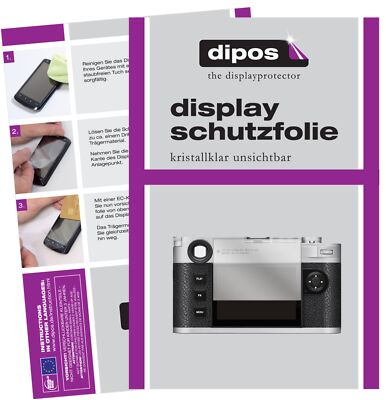 Dipos Schutzfolien-Set Für Sony Xperia M5 – 6 Stück (3x Display, 3x Rückseite), Kristallklar, Kratzfest, Blasenfrei
