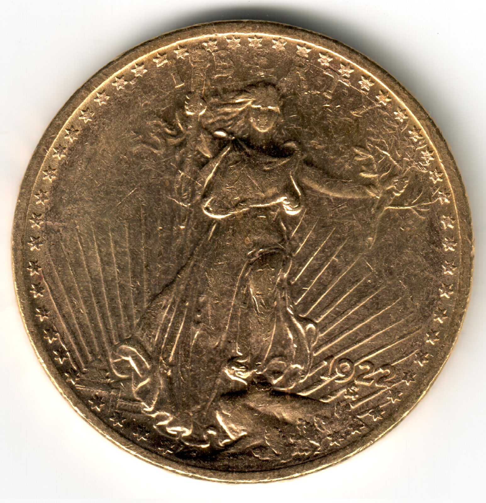 USA - 1922 Saint-Gaudens Gold Double Eagle | eBay