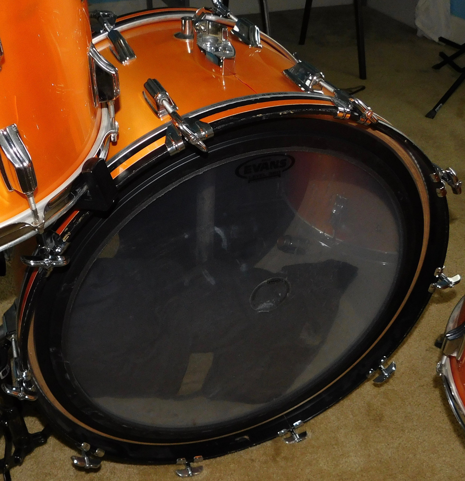 Rogers Big R 3 Piece Drum Kit*Vintage 70's*24, 18, 14*