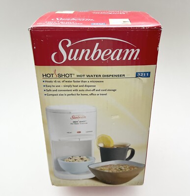 Sunbeam Hot Shot Hot Water Dispenser Model 3211