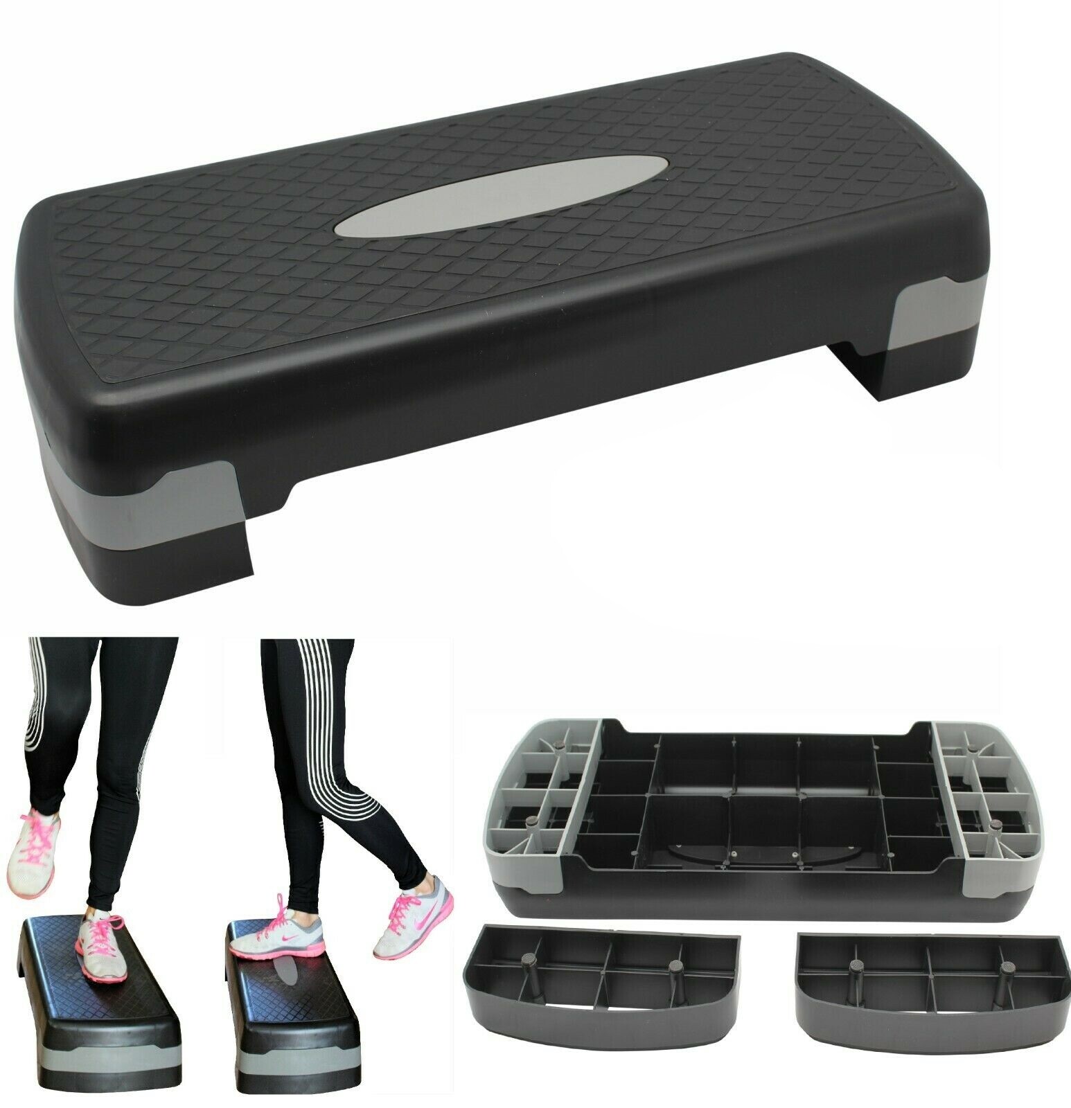 Step da Aerobica Pedana Stepper Fitness per Casa Palestra Workout Yoga dfh