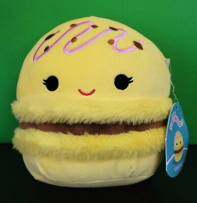 Squishmallows Visconti The Yellow Macaron 8'' Plush