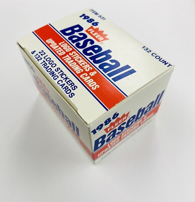 1986 Fleer Update Baseball Complete Set No Barry Bonds, Jose Canseco, Will Clark