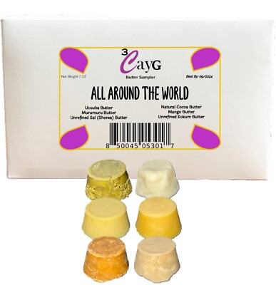 3CayG Butter Sampler AROUND THE WORLD