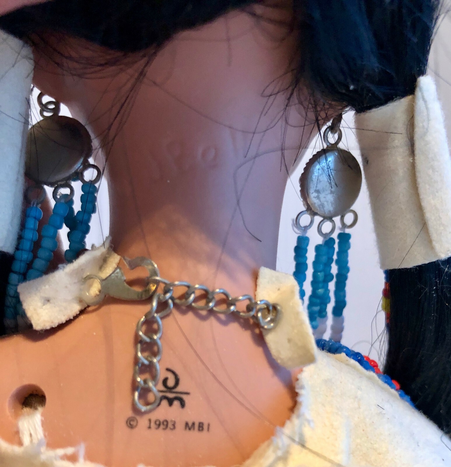 Native American Indian Dolls 'Running Bears Wedding Day' Judy Belle Danbury Mint