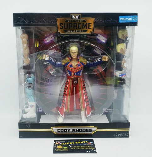 AEW Cody Rhodes Supreme Collection フィギュア AEW Cody Rhodes Supreme Collection WWE 7” Unrivaled