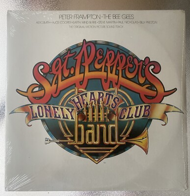 SGT. PEPPER S LONELY HEARTS CLUB BAND SOUNDTRACK LP SEALED BEE GEES ALICE COOPER