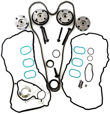 OEM NEW 11-12 Ford F150 3.5L V6 Cam Phaser Timing Chain Tensioner Kit w/ Gaskets
