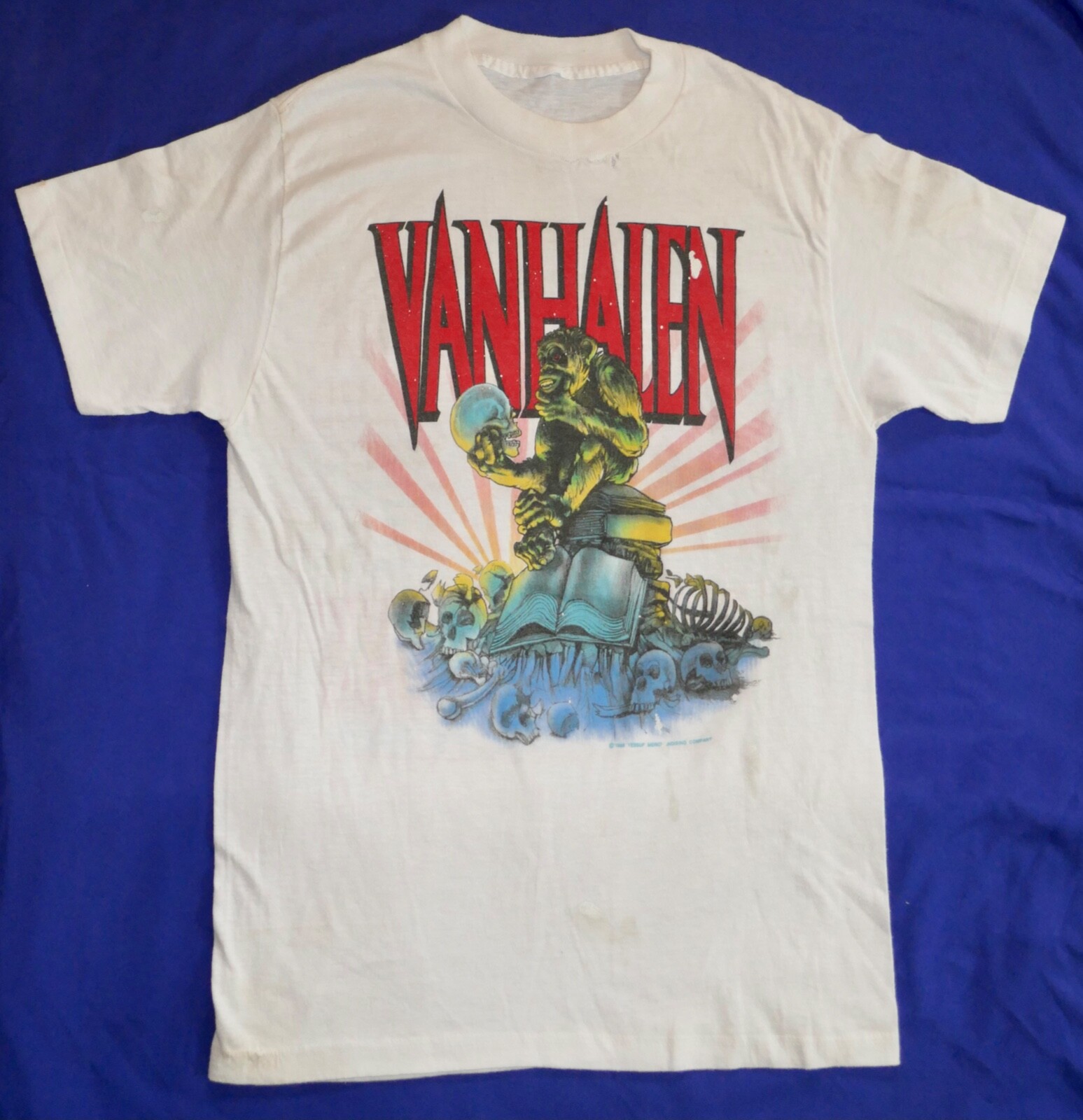 Van Halen タトゥーアート Tシャツ 2012ツアー VAN HALEN 2012 TOUR TEE 「タトゥー、サイズ2XL」｜SAFARI