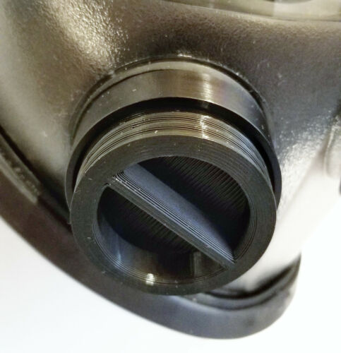 40mm NATO Gas Mask Respirator Filter Cap Plug Seal CBRN SGE 150 400 Full Face