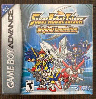 Super Robot Taisen: Original Generation (Game Boy Advance 2006) Brand New Sealed