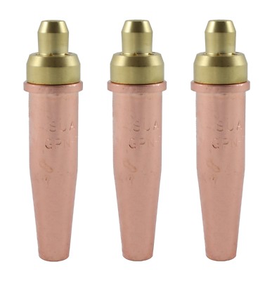 (3 PACK) SÜA - GPP-4 Propylene Cutting Tip - Compatible with Victor - #4