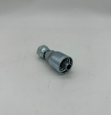 FFX-08-08 (50 Pack) Crimp Fittings 1/2'' Hose x 1/2'' Female Flat Face Swivel