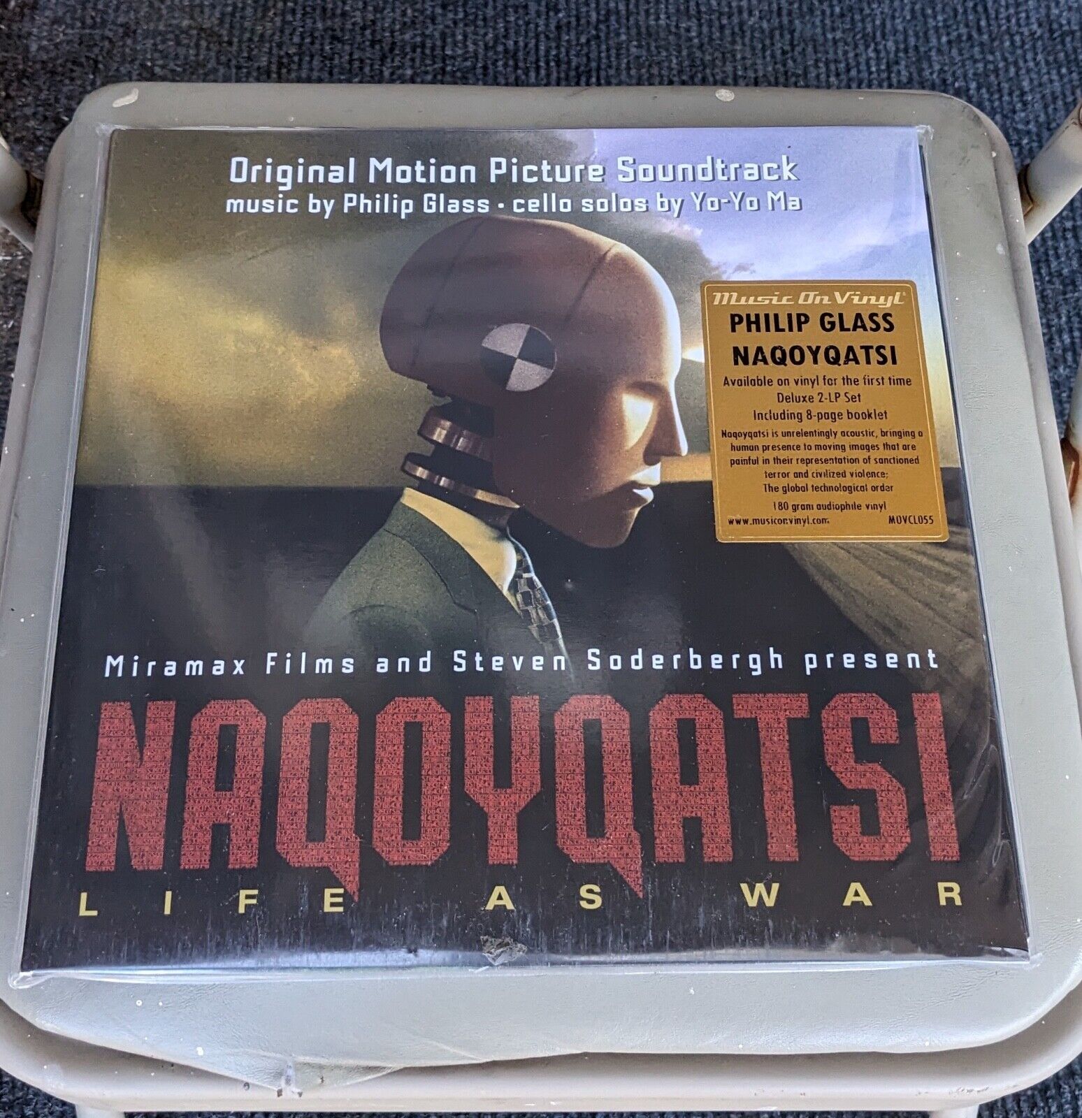 Philip Glass, Yo-Yo Ma – Naqoyqatsi: Life As War, Music On Vinyl – MOVCL055 Philip Glass, Yo-Yo Ma – Naqoyqatsi: Life As War, Music On Vinyl – MOVCL055