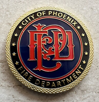 PHOENIX FIRE DEPT. Challenge Coin 