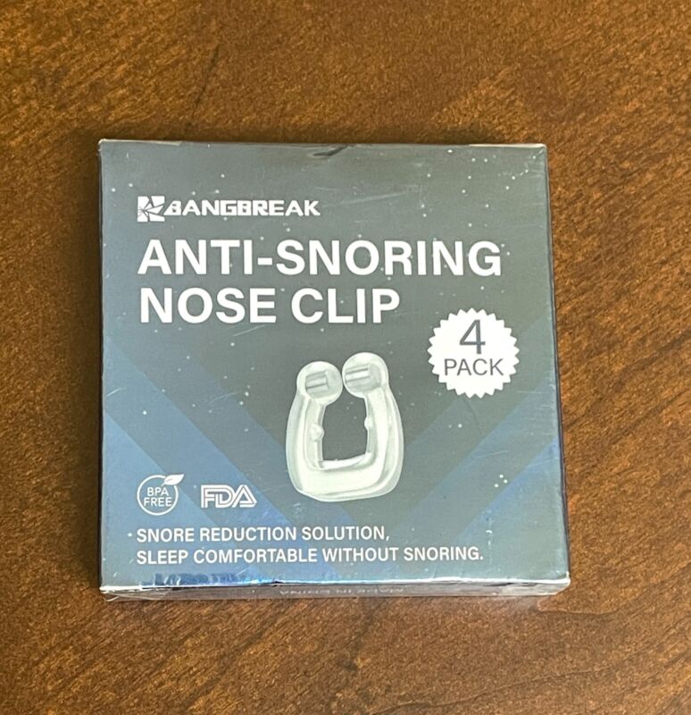 BANGBREK ANTI-SNORING NOSE CLIP  (4 IN A  PACK)