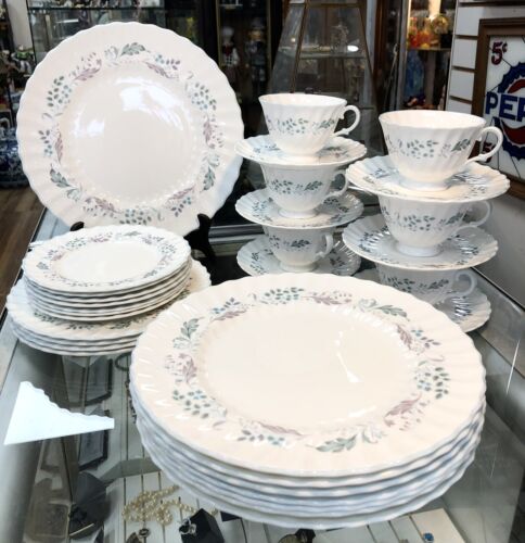 Set of 6 Royal Doulton GLEN AULDYN H4959 Bone China Dinner Set of 6 Royal Doulton GLEN AULDYN H4959 Bone China Dinner