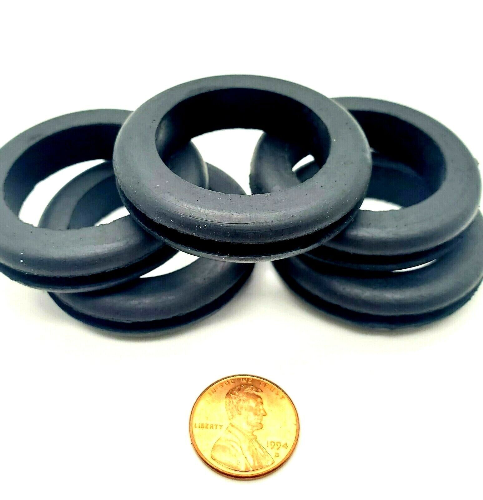 1 1/2" Panel Hole Rubber Wire Grommets 1 1/4" ID for 1/8" Materials  Bushings
