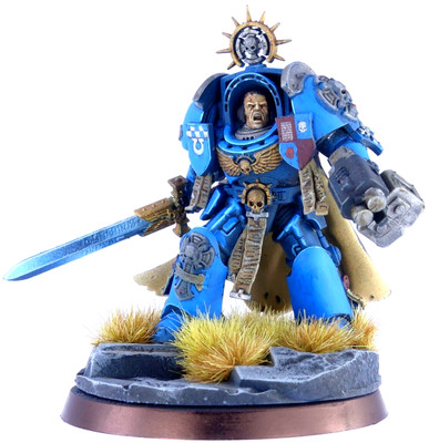 Warhammer 40K Ultramarines Leviathan Captain in Terminator Armour