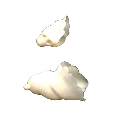 Beige Latex Witch Nose & Chin Prosthetic Set with Spirit Gum Adhesive & Remover