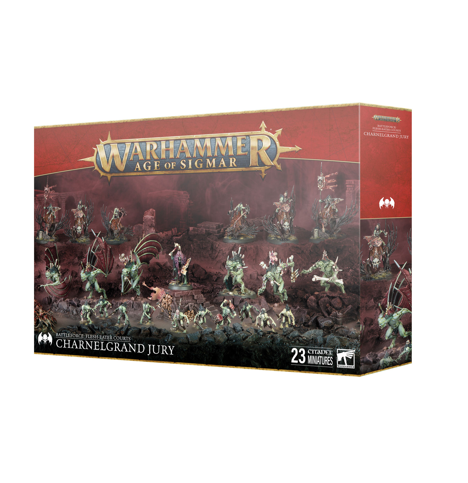 Суды над пожирателями плоти: Charnelgrand Jury Battleforce Warhammer AOS