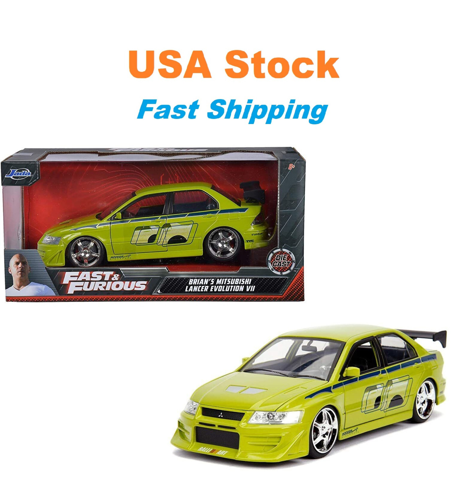 Fast and Furious Brian's Mitsubishi Lancer Evolution VII Fast and Furious Brian's Mitsubishi Lancer Evolution VII