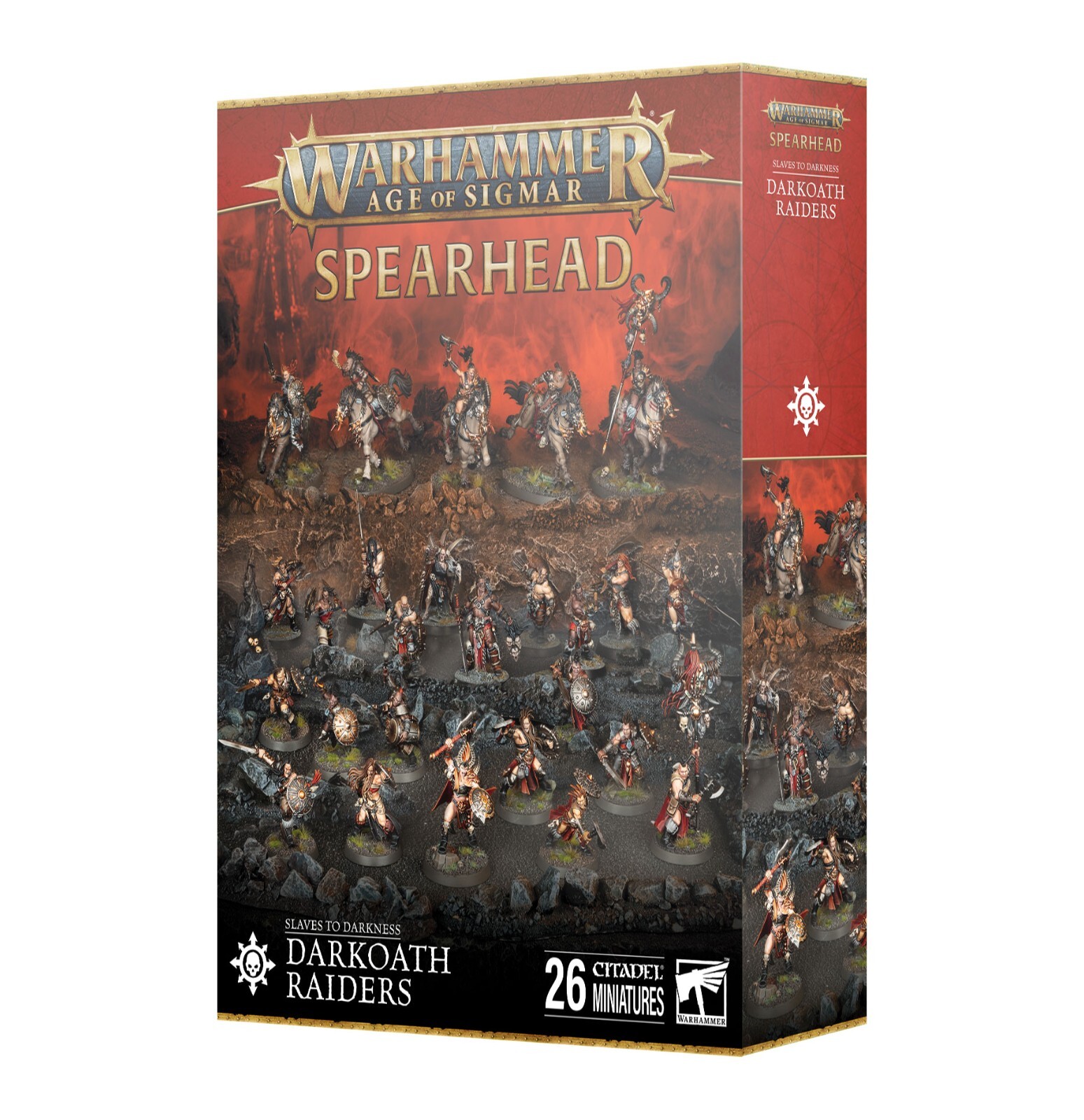 Warhammer AoS Spearhead: Slaves to Darkness Рейдеры Даркоата сделали предварительный заказ 12/7