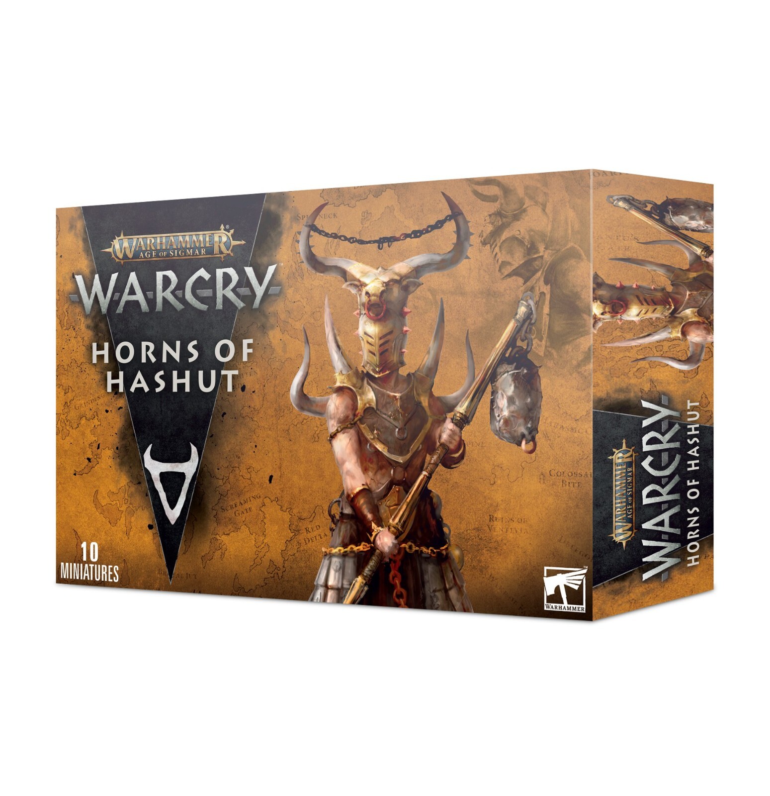 Рога Хашута Warcry Warhammer AOS