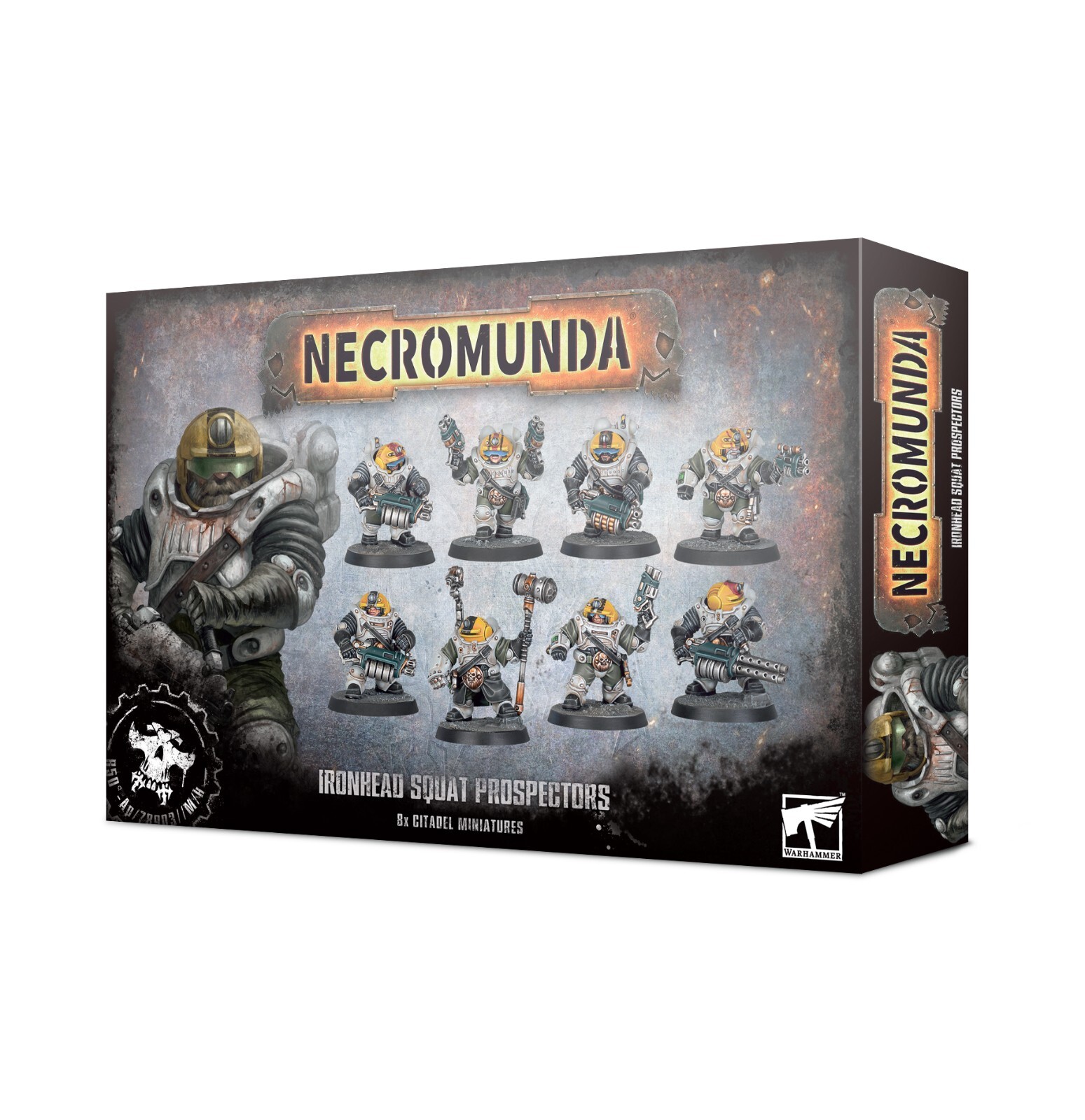 Ironhead Squat Prospectors Necromunda Warhammer 40K NEW