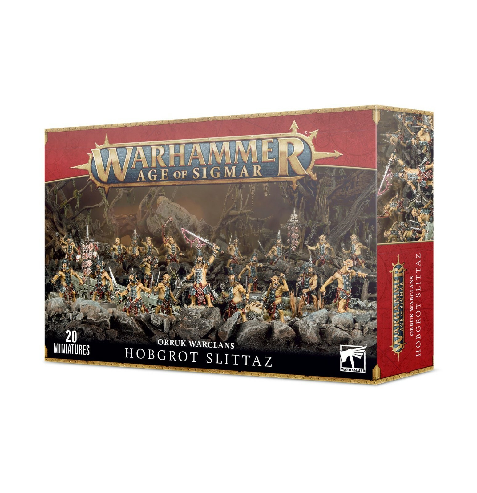 Хобгрот Слиттаз Оррук Боевые кланы Warhammer Age of Sigmar AOS NIB Slittas