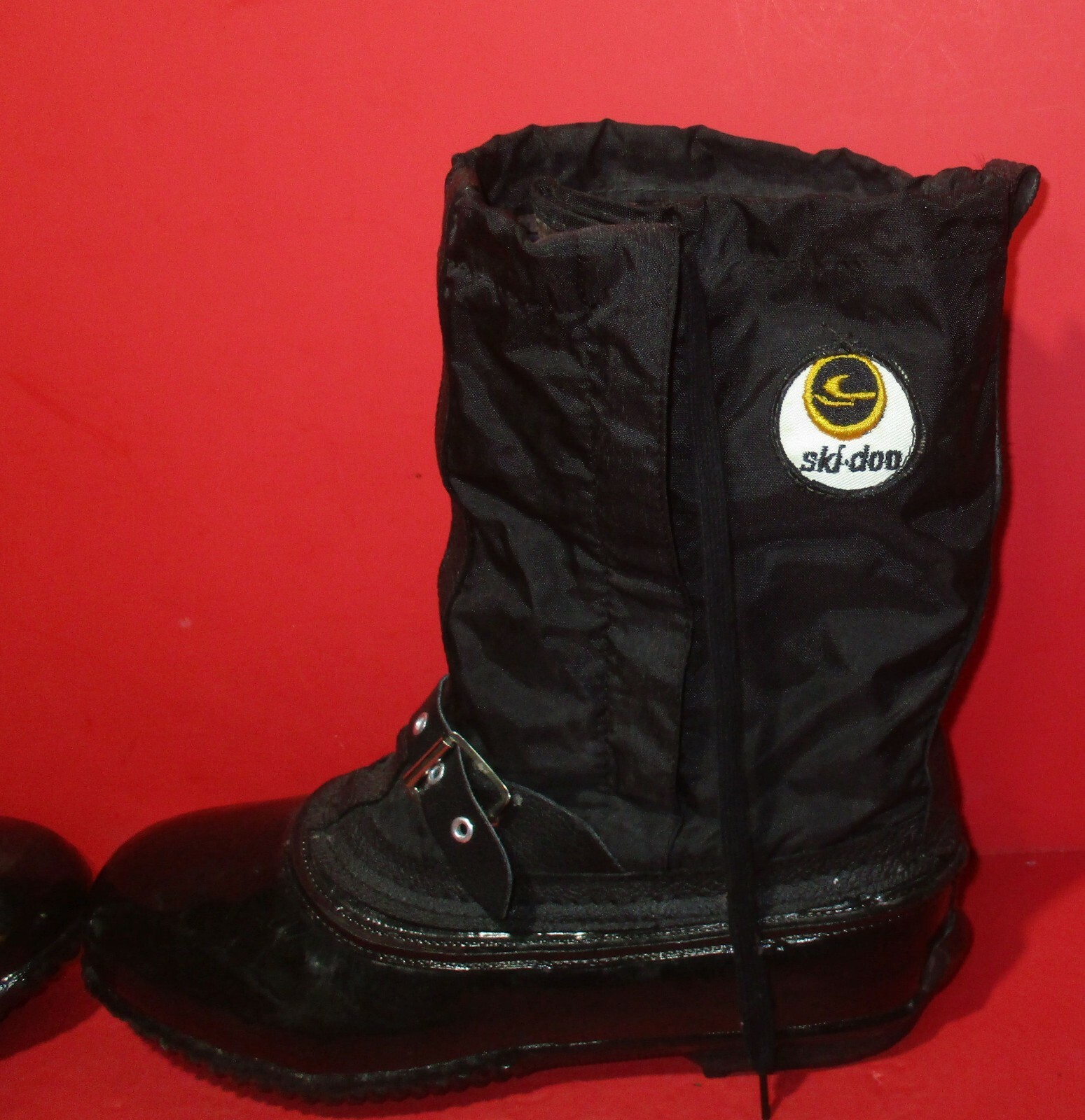 Vintage Ski-doo Boots Snowmobile 1967 Bombardier Men’s Size 7 Excellent Shape!