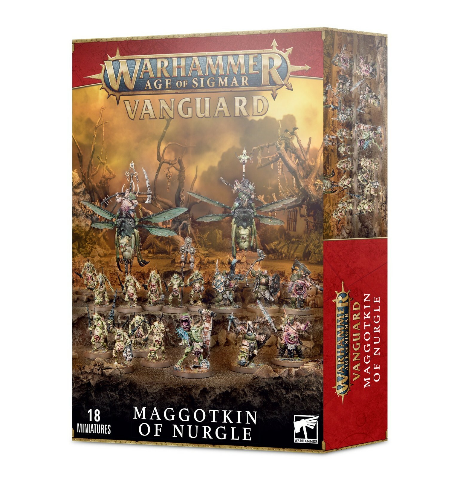 Авангард: Личинка Нургла Warhammer AOS Age Sigmar NIB