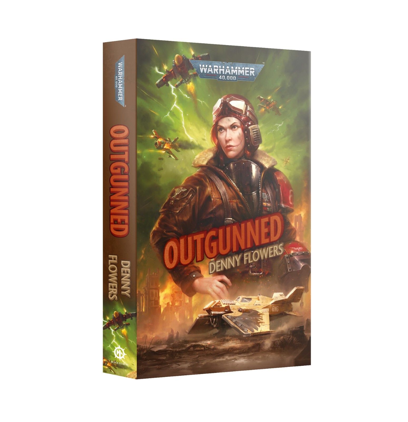 Outgunned Book в мягкой обложке Black Library Warhammer